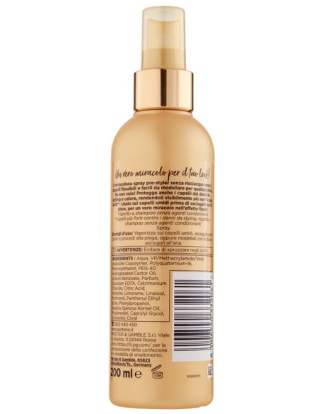 Pantene Pro-v Miracle 5in1 Pre-styler - 200ml - Termoprotettore